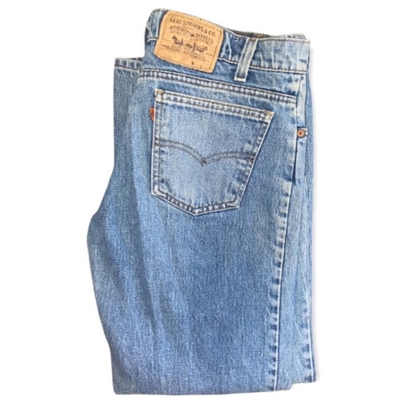 Vintage Levi’s 506 Orange Tab Jeans size 28 - Picture 2 of 12